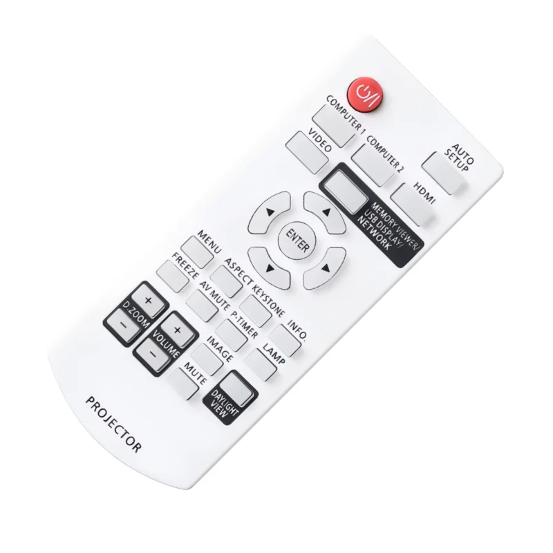N2QAYA000116 Remote Control Replacement for Panasonic Projector Models PT-LB332 PT-TX312 PT-TW342 PT-LW362 PT-LW312 PT-LB412
N2QAYA000116 Remote Control Replacement for Panasonic Projector Models PT-LB332 PT-TX312 PT-TW342 PT-LW362 PT-LW312 PT-LB412