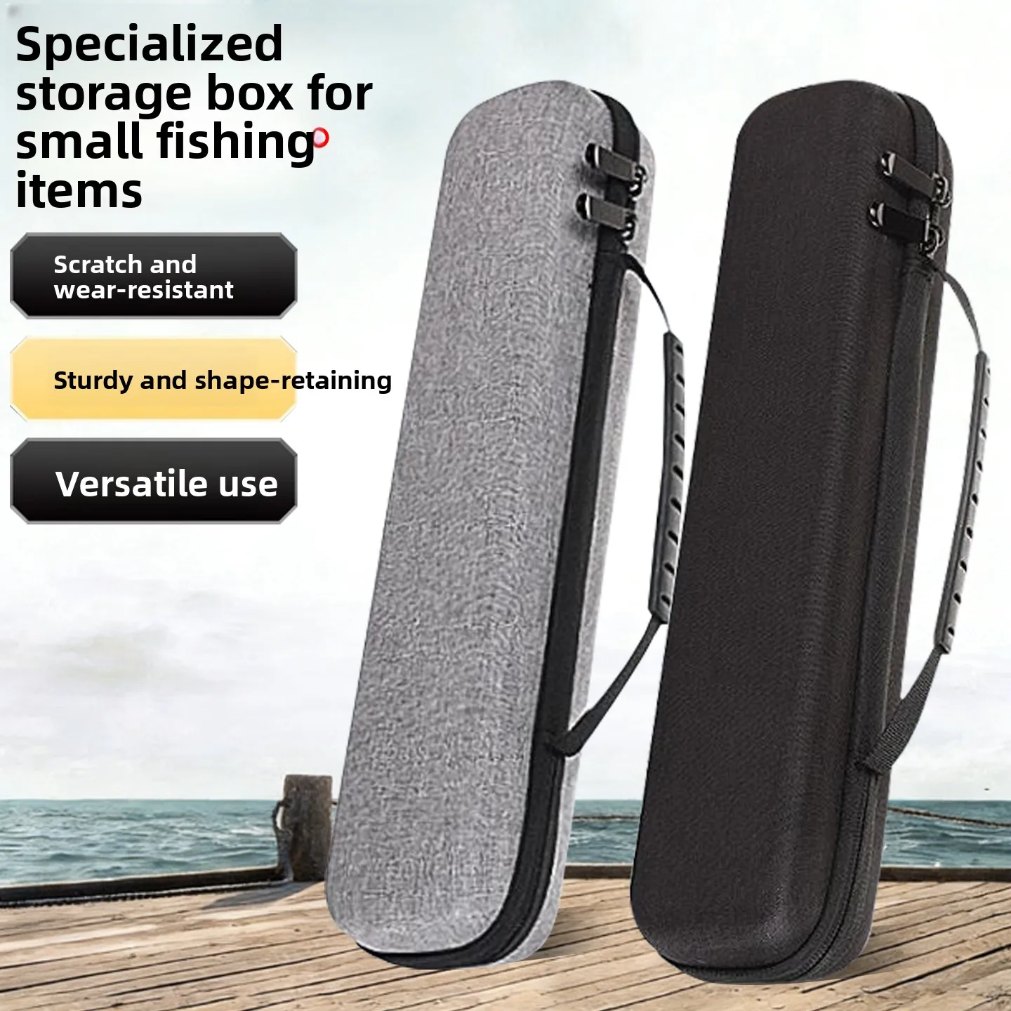 Large Capacity Fishing Rod Storage Box Waterproof Hard Multi-Functional Fishing Accessory Bag Portable Organizer Case
Large Capacity Fishing Rod Storage Box Waterproof Hard Multi-Functional Fishing Accessory Bag Portable Organizer Case