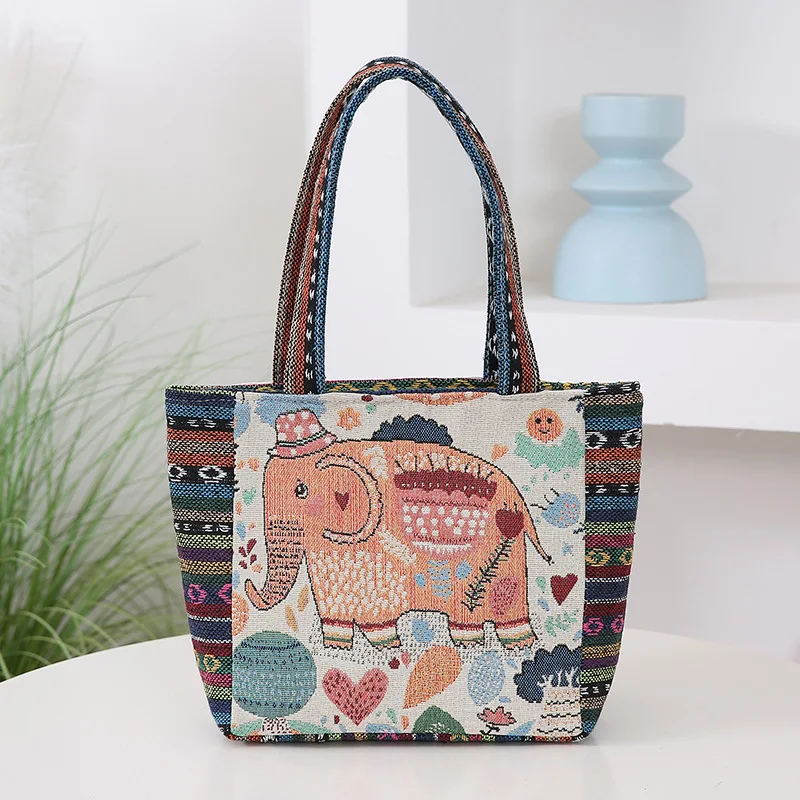 Style Handbag New Canvas Fashion Handheld Lightweight Women's Bag Lunch Box Bento Casual Ethnic Style Hand Bag
Style Handbag New Canvas Fashion Handheld Lightweight Women's Bag Lunch Box Bento Casual Ethnic Style Hand Bag