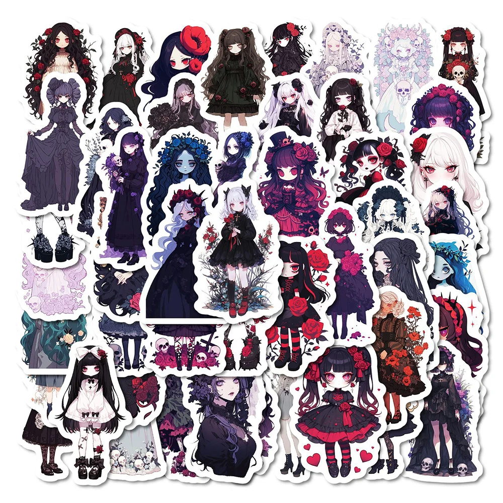 10/30/50pcs Gothic Dark Anime Lolita Girl Stickers Cute Loli Cartoon Decals DIY Water Bottle Laptap Phone Sticker Graffiti Decal
10/30/50pcs Gothic Dark Anime Lolita Girl Stickers Cute Loli Cartoon Decals DIY Water Bottle Laptap Phone Sticker Graffiti Decal