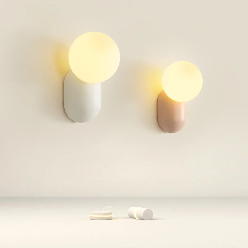 Modern Minimalist Wall Lamp Creative Cream Bedside Light LED Lighting Fixture For Bedroom Study And Home Decoration Chandelier
Modern Minimalist Wall Lamp Creative Cream Bedside Light LED Lighting Fixture For Bedroom Study And Home Decoration Chandelier