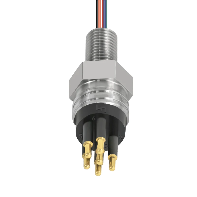 MCIL6F/MCBH6MSS 6 Pins Male Female Marine Waterproof Bulkhead Terminal Connection For Submarine Application
MCIL6F/MCBH6MSS 6 Pins Male Female Marine Waterproof Bulkhead Terminal Connection For Submarine Application