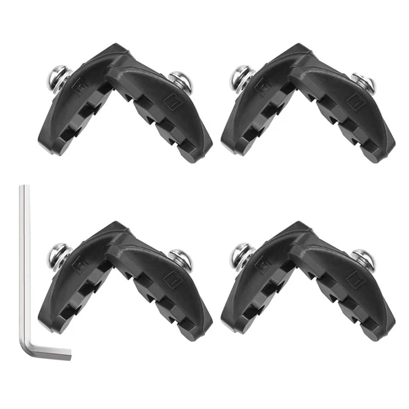 4 Pairs Road Brake Pads Rubber Brake Blocks Replacement Brake Cushion Bike Brake Cushion For Outdoor-A58X
4 Pairs Road Brake Pads Rubber Brake Blocks Replacement Brake Cushion Bike Brake Cushion For Outdoor-A58X