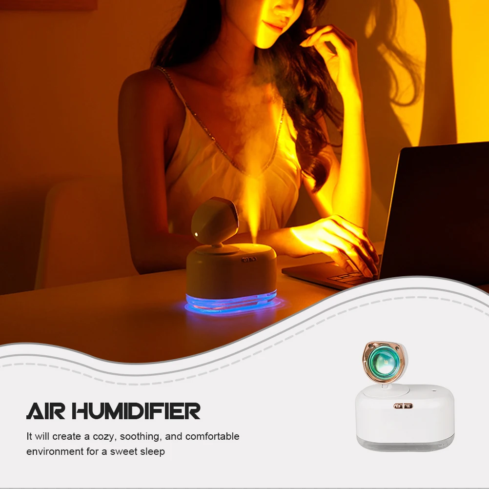 Air Purification Lamp Mini Humidifier Nightlight USB Projection Sunset Light Moistener for Bedroom Living Room Office Decor
Air Purification Lamp Mini Humidifier Nightlight USB Projection Sunset Light Moistener for Bedroom Living Room Office Decor