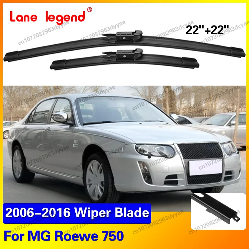 For MG Roewe 750 2006-2016 Front Wiper Blades Windshield Brush Windscreen Window Cutter Accessories 22"+22"
For MG Roewe 750 2006-2016 Front Wiper Blades Windshield Brush Windscreen Window Cutter Accessories 22"+22"
