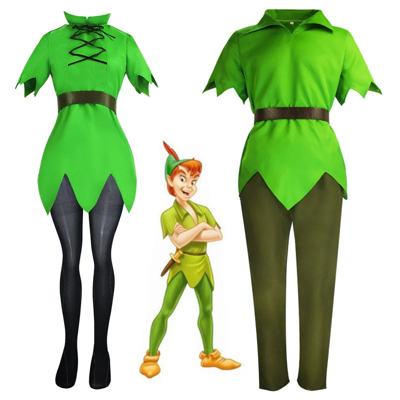 Peter Pan Cosplay Costume for Women Men Adult Kids Halloween Carnival Party Stage Performance Outfit
Peter Pan Cosplay Costume for Women Men Adult Kids Halloween Carnival Party Stage Performance Outfit