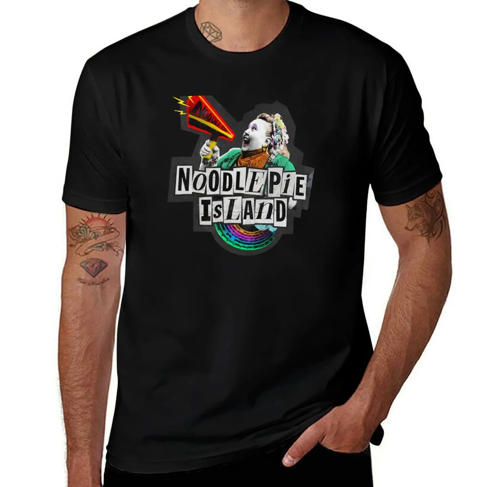 Noodle Pie Island Punky Laroo T-Shirt t shirt man casual cotton t shirts high quality
Noodle Pie Island Punky Laroo T-Shirt t shirt man casual cotton t shirts high quality
