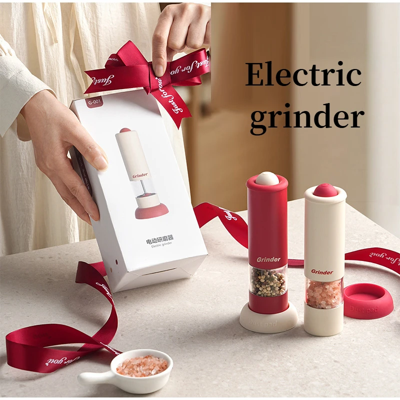 Electric Pepper Grinder Sea Salt Black Pepper Seasoning Grinder Steak Companion Coarse And Fine Adjustable Grinder Kitchen Tool
Electric Pepper Grinder Sea Salt Black Pepper Seasoning Grinder Steak Companion Coarse And Fine Adjustable Grinder Kitchen Tool