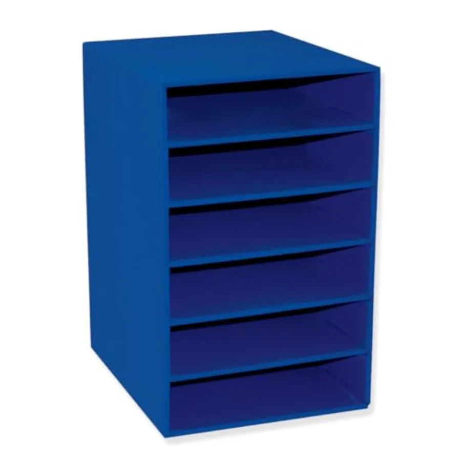 001312 6-Shelf Organizer, 13-1/2-Inch x12-Inch x17-3/4-Inch, Blue
001312 6-Shelf Organizer, 13-1/2-Inch x12-Inch x17-3/4-Inch, Blue
