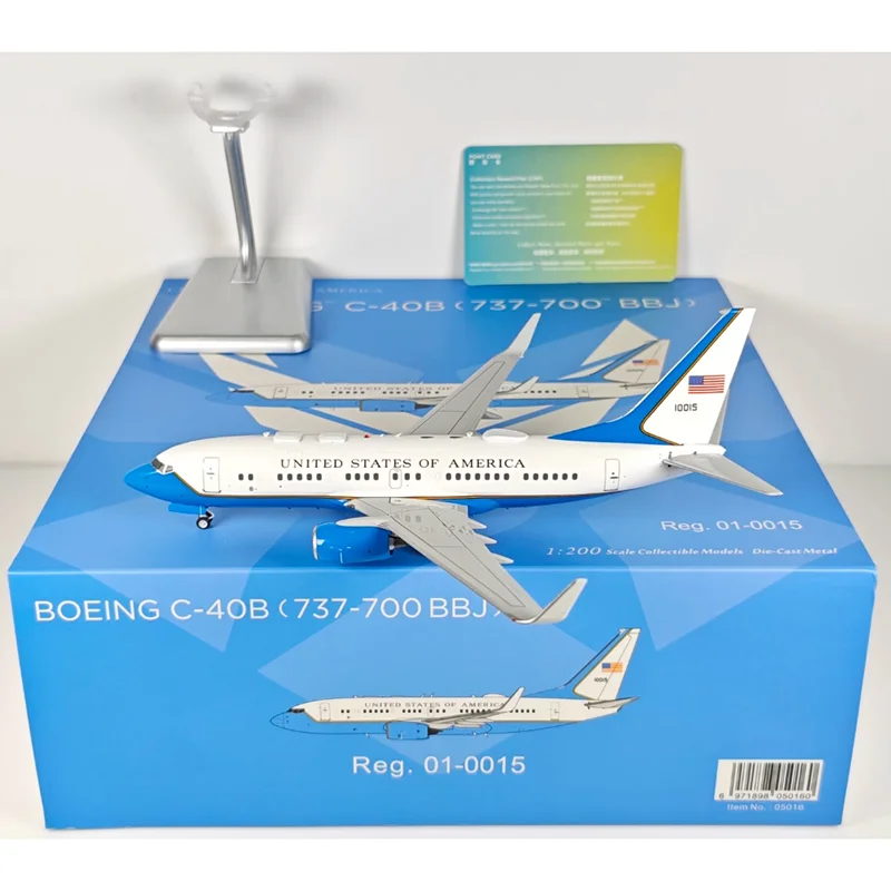 Модели NG, литье под давлением, масштаб 1/200, ВВС США C-40B 01-001509-0540, коллекция моделей самолетов из сплава, декоративное украшение
Модели NG, литье под давлением, масштаб 1/200, ВВС США C-40B 01-001509-0540, коллекция моделей самолетов из сплава, декоративное украшение