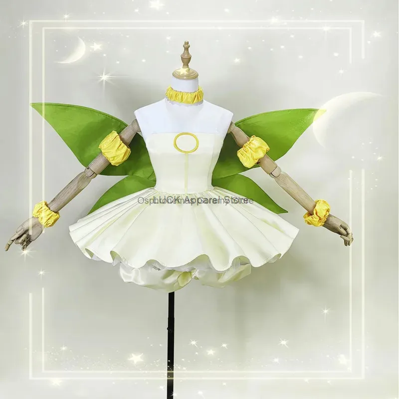 Anime Cardcaptor Sakura Card Captor Kinomoto Sakura Cosplay Costume Wig Elf Dress Combat Uniform Woman Sexy Kawaii Carnival Suit
Anime Cardcaptor Sakura Card Captor Kinomoto Sakura Cosplay Costume Wig Elf Dress Combat Uniform Woman Sexy Kawaii Carnival Suit