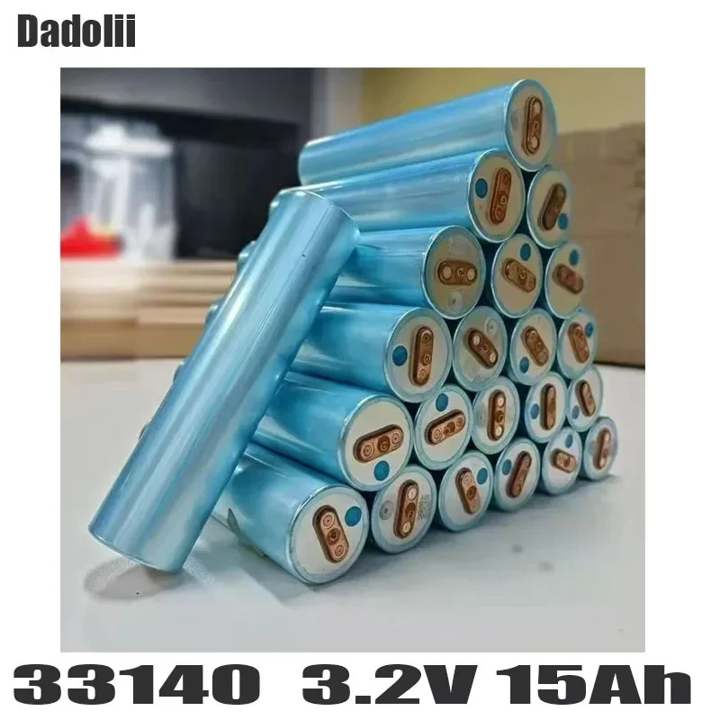 Цилиндрический аккумулятор LiFePO4 33140 3,2 В 15 Ач идеальная замена для 32700 32650
Цилиндрический аккумулятор LiFePO4 33140 3,2 В 15 Ач идеальная замена для 32700 32650