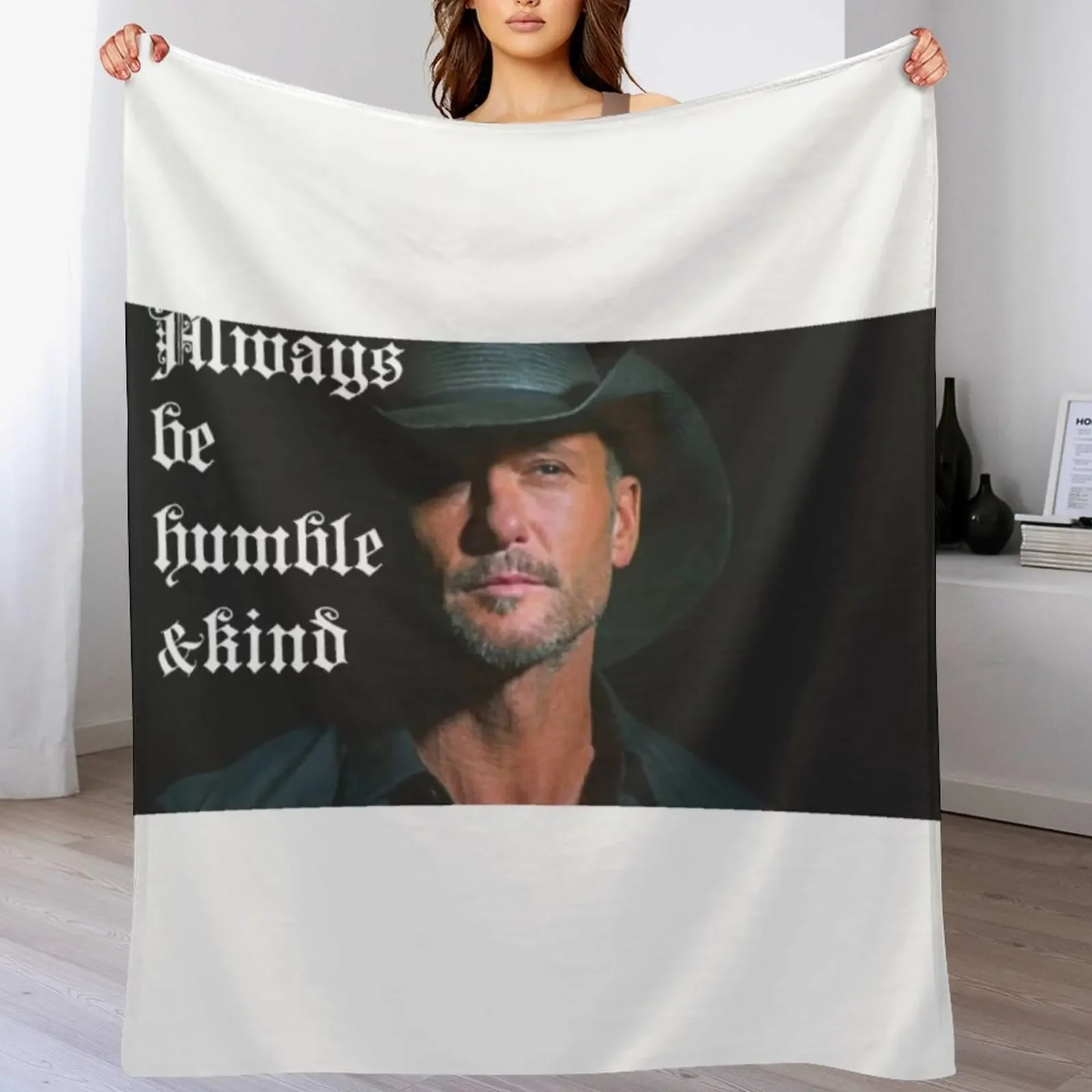 Always be humble and kind Throw Blanket Outdoor Soft Blanket for Picnic Beach Camping
Always be humble and kind Throw Blanket Outdoor Soft Blanket for Picnic Beach Camping