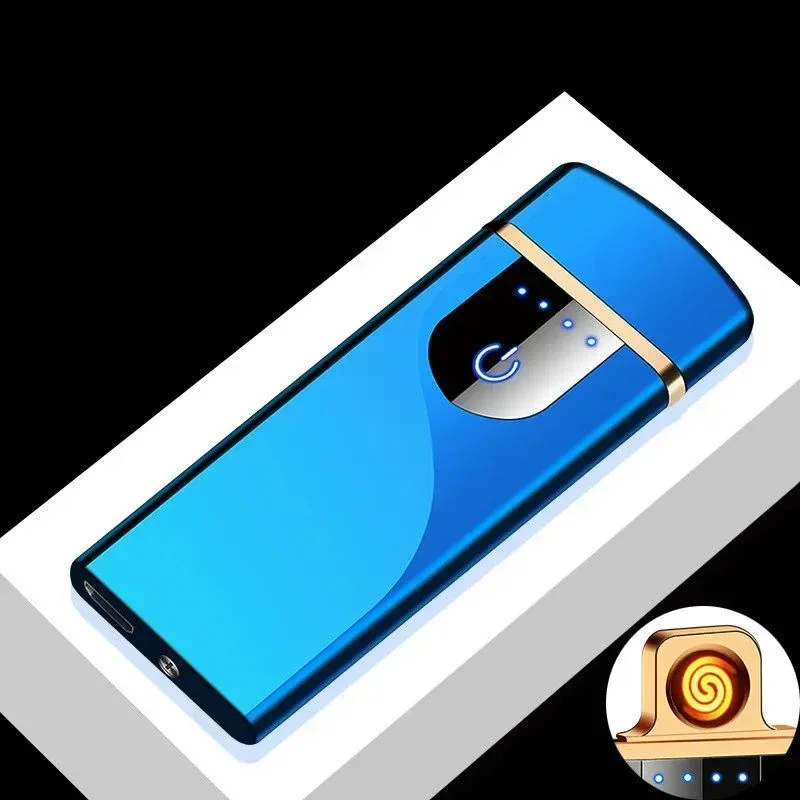 Windproof Electric Metal Lighter Flameless Cigarette Lighter USB Rechargeable Touch Sensor Lighter Cigarette Accessories
Windproof Electric Metal Lighter Flameless Cigarette Lighter USB Rechargeable Touch Sensor Lighter Cigarette Accessories