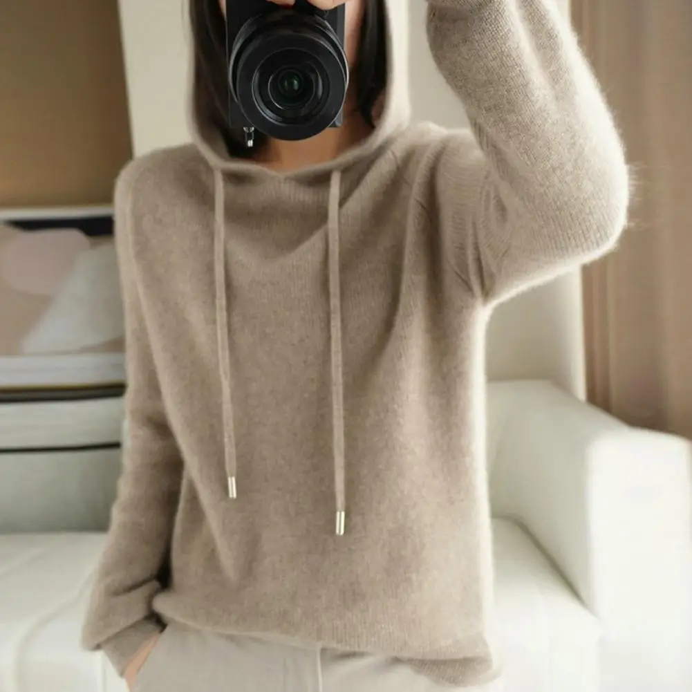Women Sweatshirt Cozy Knit Sweatshirt Blouse Women's Casual Loose Fit Hoodie with Drawstring Soft Warmth for Fall Winter Soft
Women Sweatshirt Cozy Knit Sweatshirt Blouse Women's Casual Loose Fit Hoodie with Drawstring Soft Warmth for Fall Winter Soft