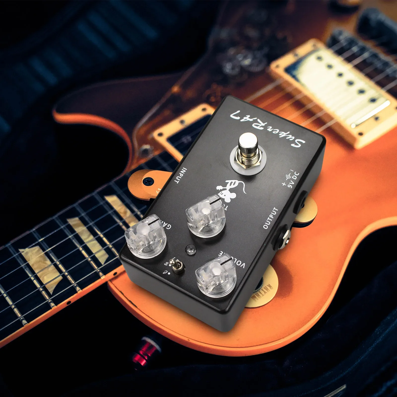 Moskyaudio True Bypass Super Rat Pedal Distortion + Boost + Preamp 3-In-1 - Compact Guitar/bass Stompbox for Stage Performance
Moskyaudio True Bypass Super Rat Pedal Distortion + Boost + Preamp 3-In-1 - Compact Guitar/bass Stompbox for Stage Performance
