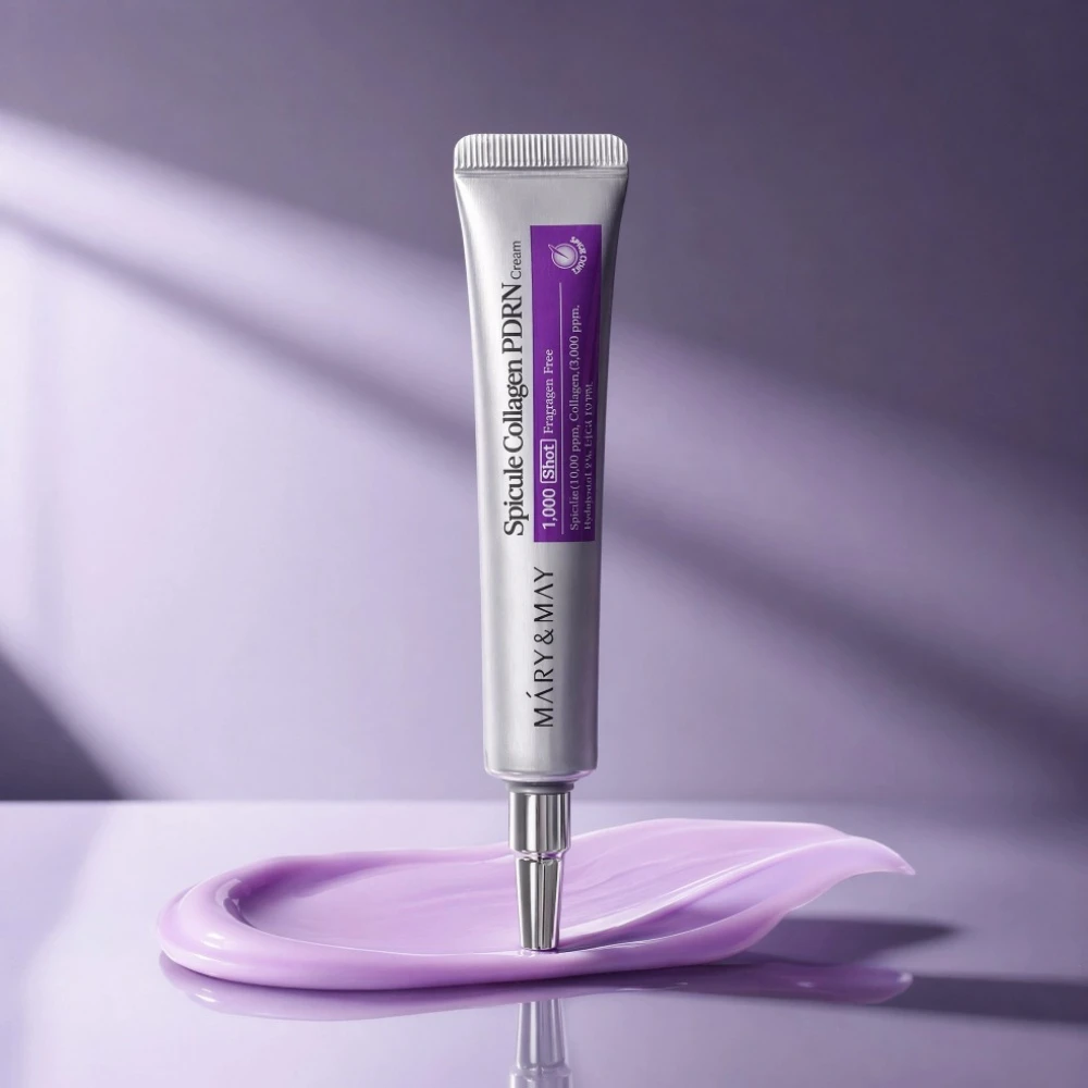 Spicule Collagen PDRN Cream 1000 Shot - Fragrance Free Firming & Lifting Fine Lines Reducing Face Cream,Mary&May
Spicule Collagen PDRN Cream 1000 Shot - Fragrance Free Firming & Lifting Fine Lines Reducing Face Cream,Mary&May