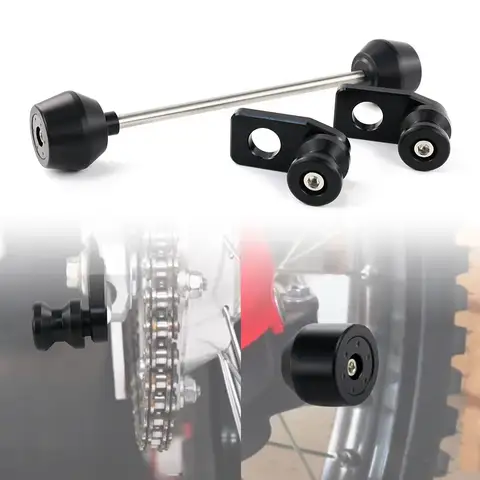 Swingarm Spools Sliders For Honda CRF250L/CRF250L Rally 2017-2020 CRF300L/CRF300L Rally Front Axle Fork Sliders Crash Protector