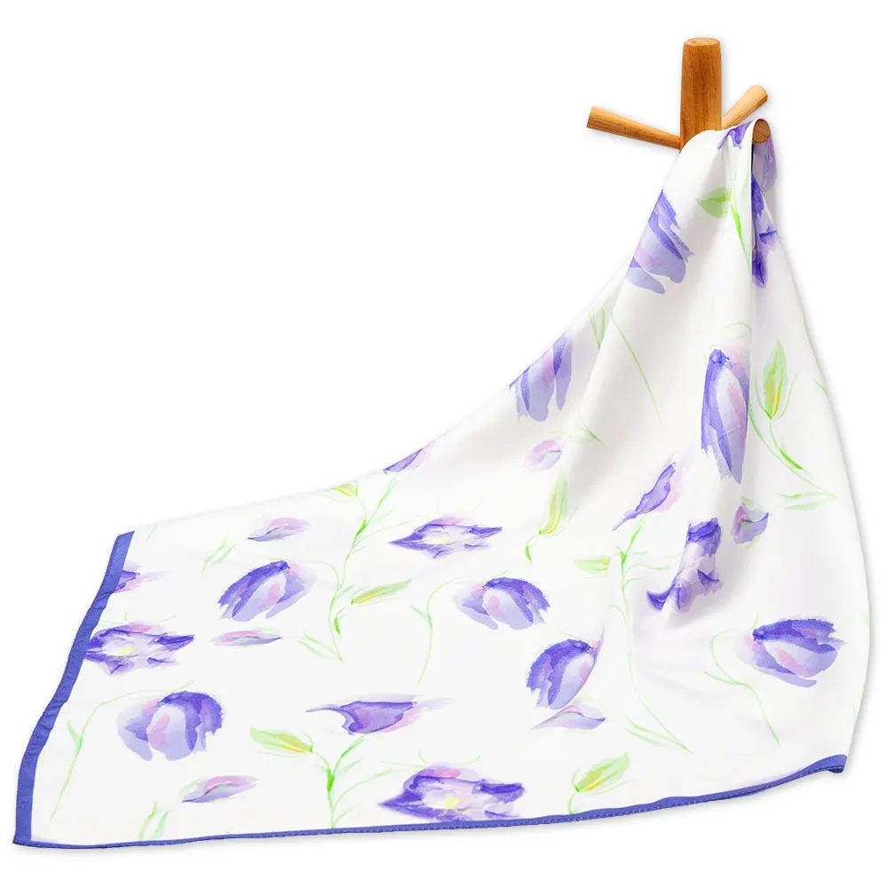 65cm Pure Natural Silk Square Scarf Women Purple Floral Print Bandana Elegant Hair Wrap Neckerchief Chic Lady Gift Fashion Shawl
65cm Pure Natural Silk Square Scarf Women Purple Floral Print Bandana Elegant Hair Wrap Neckerchief Chic Lady Gift Fashion Shawl