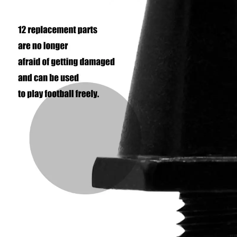 12pcs Light weight Football Shoe Screw In Spikes Durability Corrosions Resistant Metal Cleats for Football Shoes
12pcs Light weight Football Shoe Screw In Spikes Durability Corrosions Resistant Metal Cleats for Football Shoes