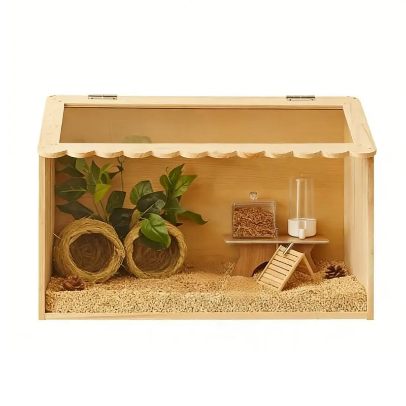 Quail Brooder Box, Wooden Chick Enclosure, Temperature-Controlled Incubator, Ventilated Drawer Design, Home Breeding Habitat
Quail Brooder Box, Wooden Chick Enclosure, Temperature-Controlled Incubator, Ventilated Drawer Design, Home Breeding Habitat
