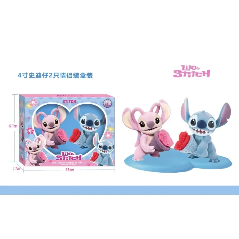 Disney Star Baby Stitch and Angel Couple Figice Tag Set Cute Cp Figice Collectible Ornament Romantic Valentine'S Day Gift Toys
Disney Star Baby Stitch and Angel Couple Figice Tag Set Cute Cp Figice Collectible Ornament Romantic Valentine'S Day Gift Toys