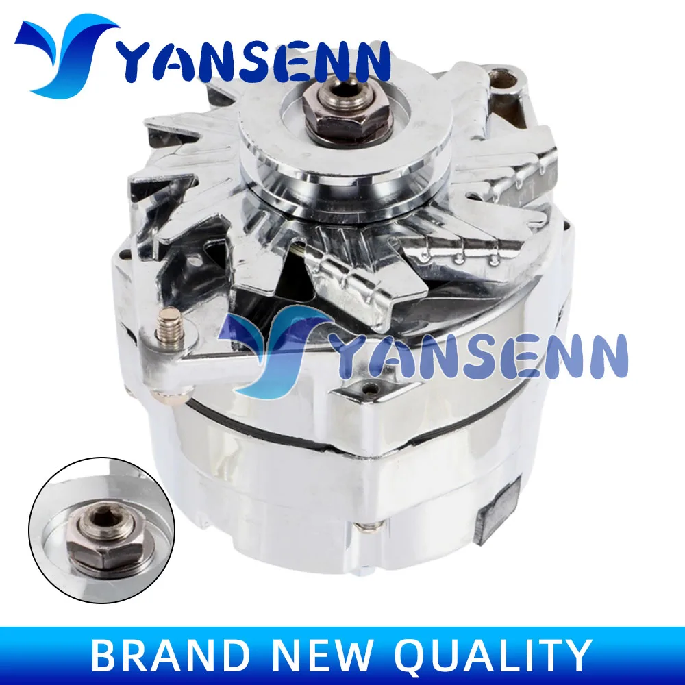 63A Alternator For Chrome High Output 1 Wire Race Car 240-204 240-205 13-4011S 134011S 1N-4011SW 1N4011SW
63A Alternator For Chrome High Output 1 Wire Race Car 240-204 240-205 13-4011S 134011S 1N-4011SW 1N4011SW
