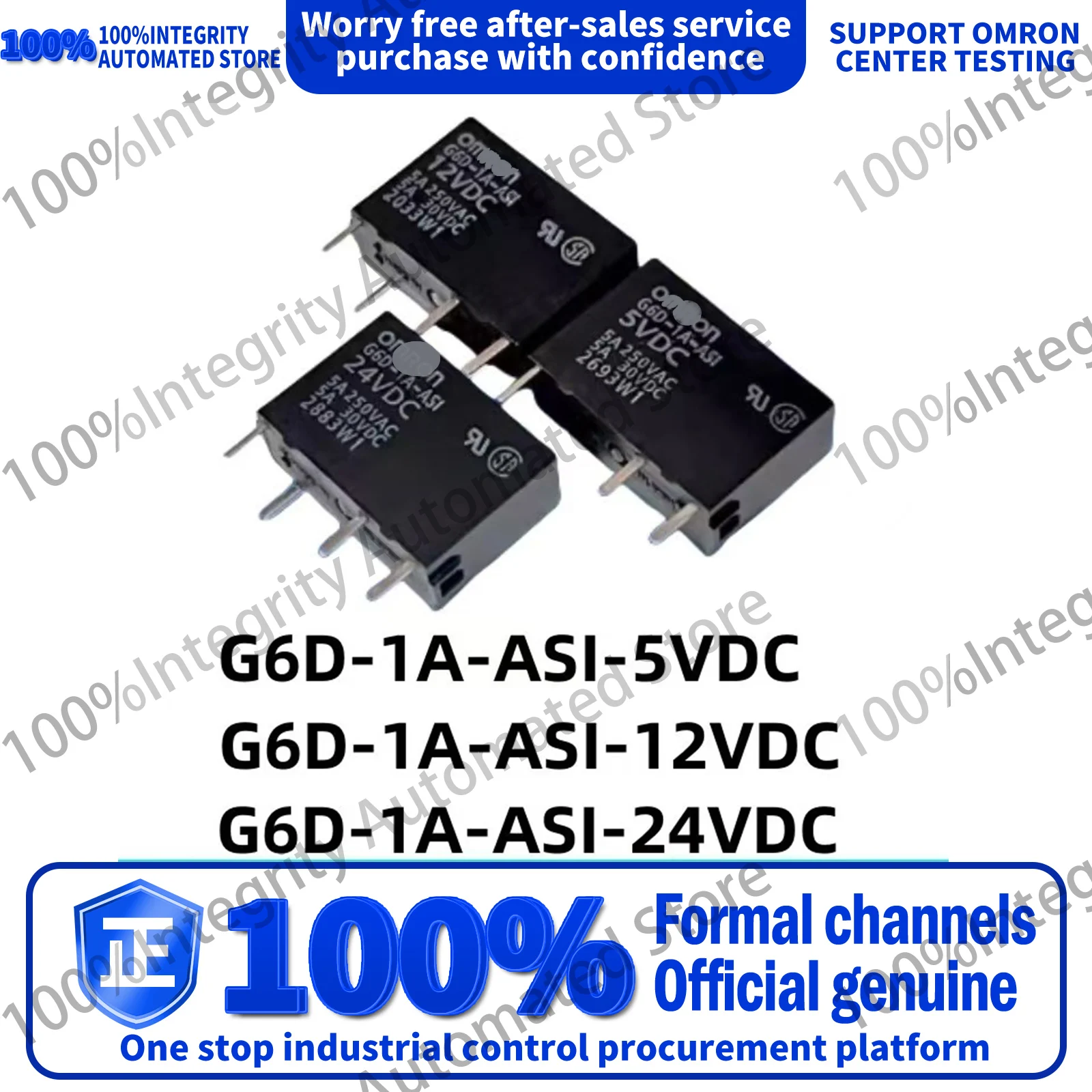 5PCS G6D-1A-ASI-5VDC G6D-1A-ASI-12VDC G6D-1A-ASI-24VDC G6DN-1A-SL-5VDC G6DN-1A-SL-12VDC 24VDC relay 100% brand new original
5PCS G6D-1A-ASI-5VDC G6D-1A-ASI-12VDC G6D-1A-ASI-24VDC G6DN-1A-SL-5VDC G6DN-1A-SL-12VDC 24VDC relay 100% brand new original
