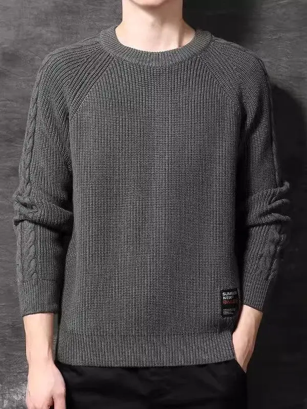 Men's round Neck Knitted Sweater Thickened Warm Inner Wear Casual Style Knitwear Soft Loose Fit Long Sleeve Autumn Winter Fas...
Men's round Neck Knitted Sweater Thickened Warm Inner Wear Casual Style Knitwear Soft Loose Fit Long Sleeve Autumn Winter Fas...