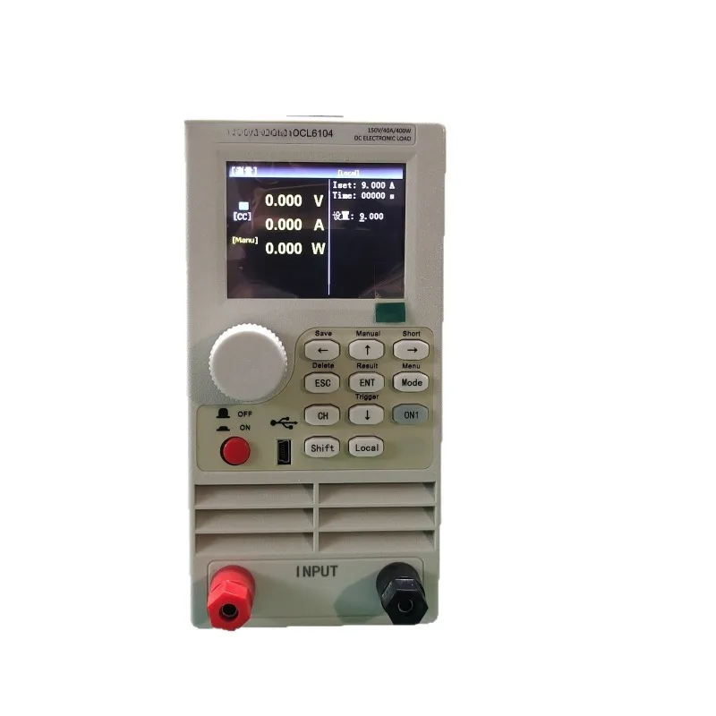 DCL6104 programmable DC power supply electrical measurement electronic load 400W
DCL6104 programmable DC power supply electrical measurement electronic load 400W