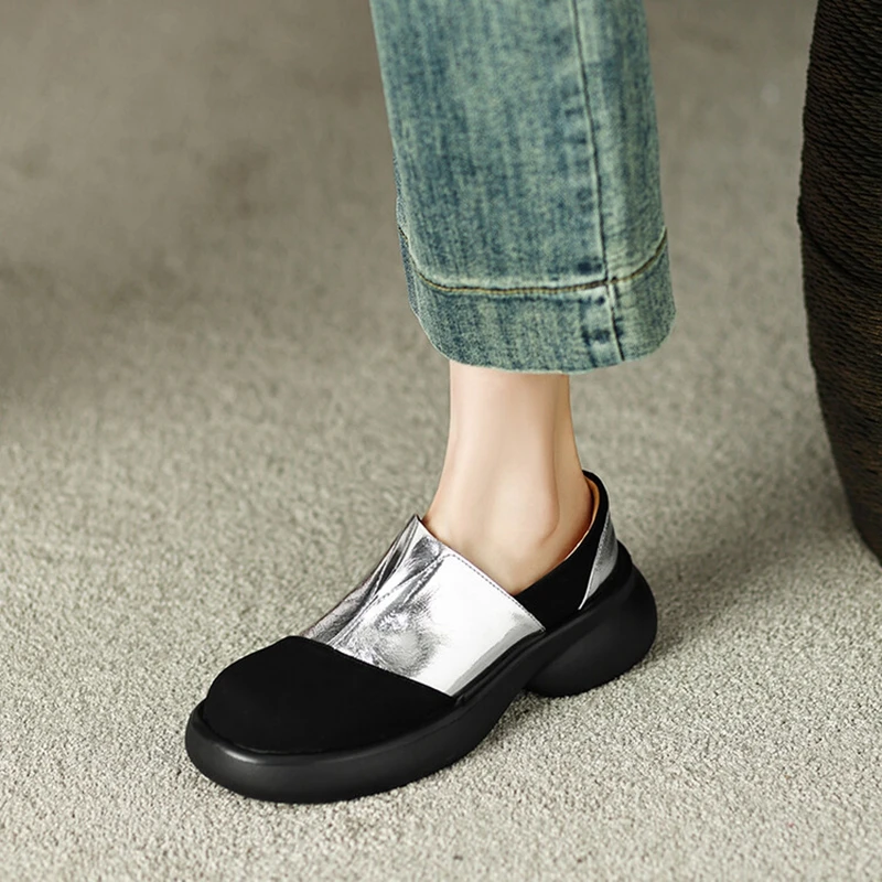 2023 Spring/Autumn Women Loafers Round Toe Chunky Heel Shoes Split Leather Women Pumps Cow Suede Lace Up Black Shoes for Women
2023 Spring/Autumn Women Loafers Round Toe Chunky Heel Shoes Split Leather Women Pumps Cow Suede Lace Up Black Shoes for Women