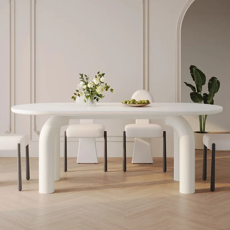 Luxury Lounge Dining Table Designer Corner Space Saving Reception Dining Table Office Service Mesas De Jantar Home Furniture
Luxury Lounge Dining Table Designer Corner Space Saving Reception Dining Table Office Service Mesas De Jantar Home Furniture