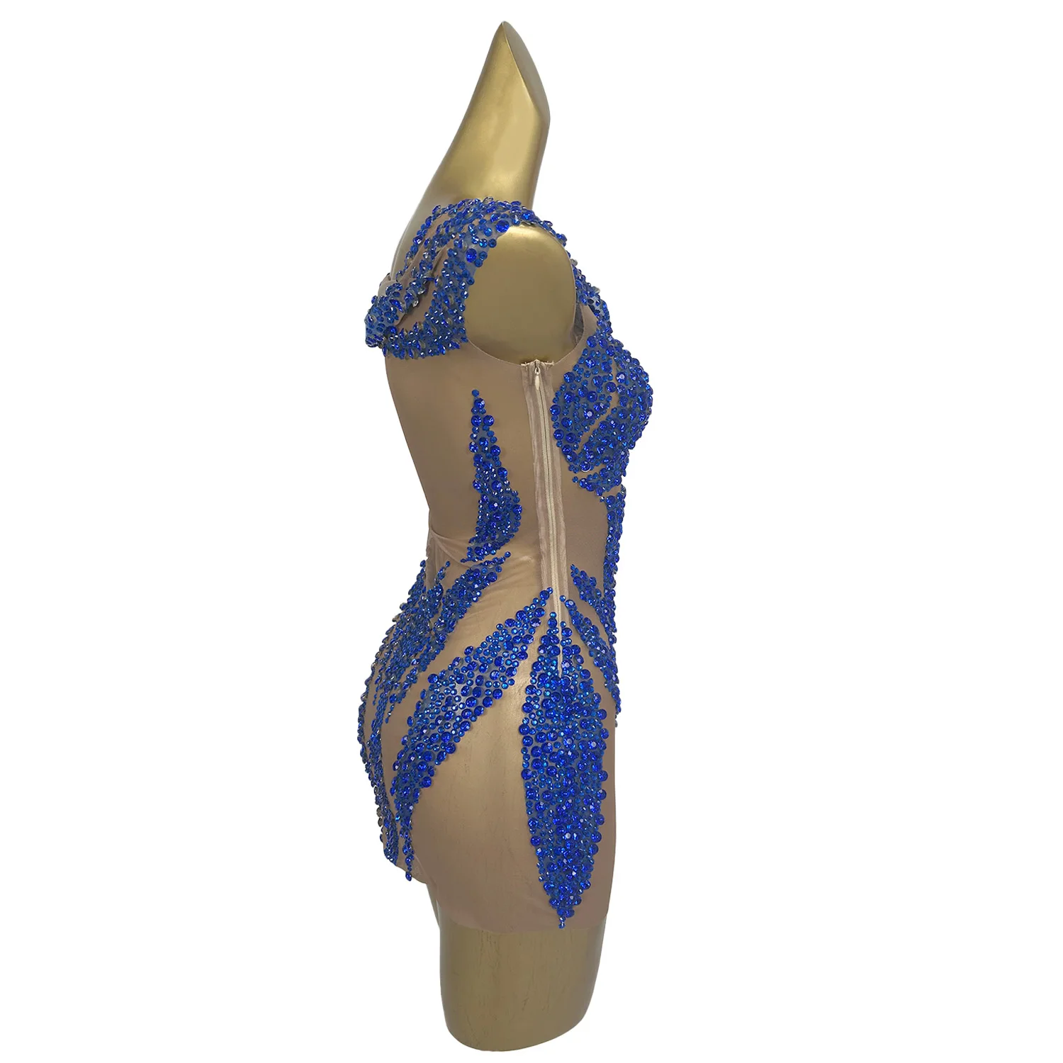Sparkly Rhinestones Mini Dress Sexy Mesh See Through Party Evening Dress Birthday Photo Shoot Wear for Women Singer Stage Wear
Sparkly Rhinestones Mini Dress Sexy Mesh See Through Party Evening Dress Birthday Photo Shoot Wear for Women Singer Stage Wear