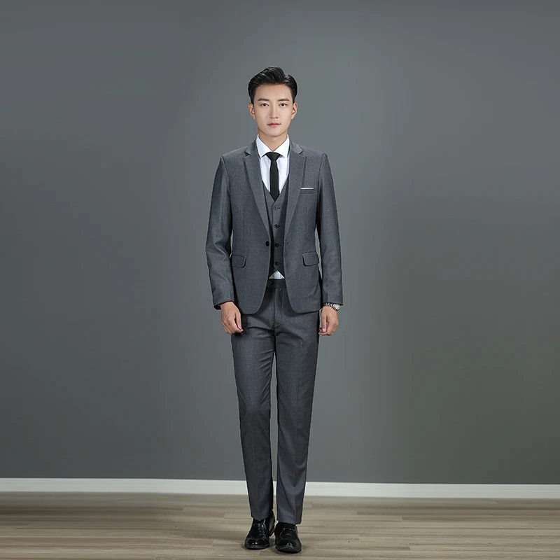 High-end 2025 men (suit + vest + trousers) stylish and handsome fashion business wedding casual three-piece set
High-end 2025 men (suit + vest + trousers) stylish and handsome fashion business wedding casual three-piece set