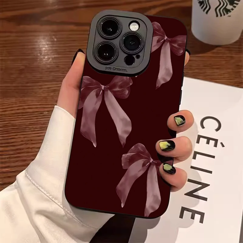 Pop Wine Red Bowknot Pattern Soft Phone Case For Samsung Galaxy S25 FE S23 S22 S21 S24 Ultra Plus A55 A35 A15 A56 A36 A16 A06 4G
Pop Wine Red Bowknot Pattern Soft Phone Case For Samsung Galaxy S25 FE S23 S22 S21 S24 Ultra Plus A55 A35 A15 A56 A36 A16 A06 4G