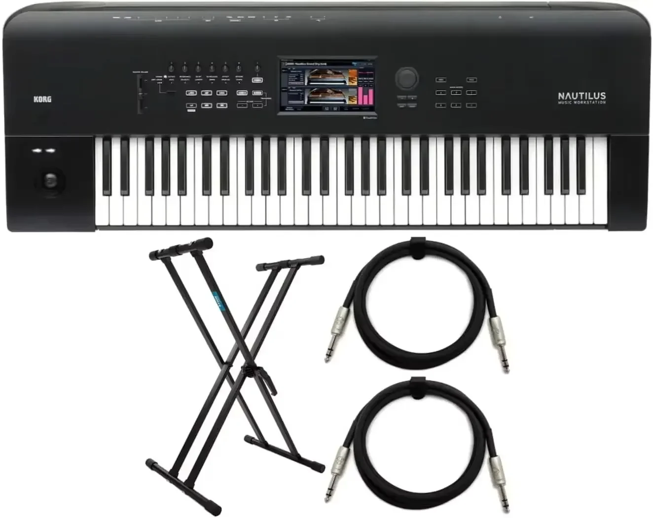 Fast Shipment on Korg Nautilus 61 61-Key Synthesizer Workstation
Fast Shipment on Korg Nautilus 61 61-Key Synthesizer Workstation