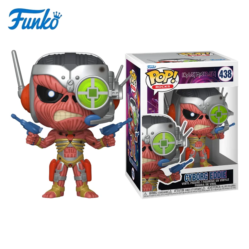 Фанко ПОП! Официальная фигурка Iron Maiden Cyborg Eddie-коллекционная игрушка, модель, украшение, кукла, подарок для мальчиков и девочек, детские фанаты
Фанко ПОП! Официальная фигурка Iron Maiden Cyborg Eddie-коллекционная игрушка, модель, украшение, кукла, подарок для мальчиков и девочек, детские фанаты