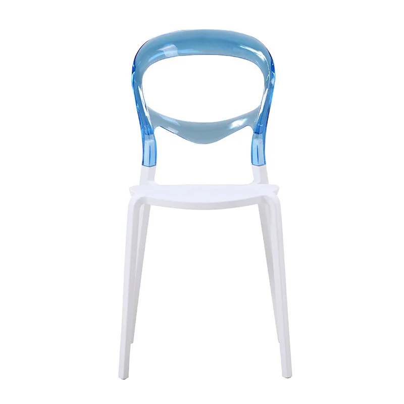 Nordic hotel dining chair creative transparent leisure chair household plastic chair
Nordic hotel dining chair creative transparent leisure chair household plastic chair