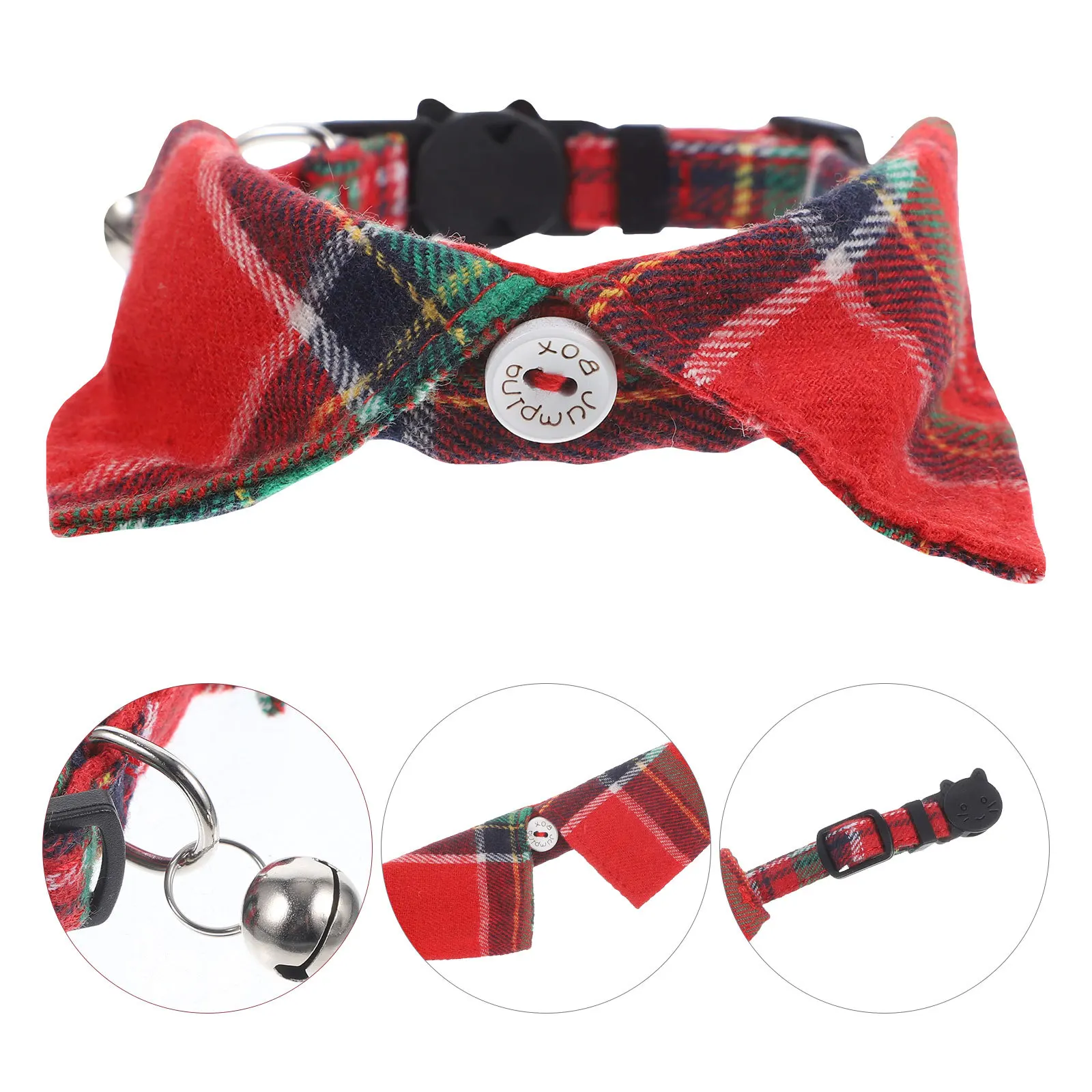Adjustable Cat Collar Check Pattern With Bell Kitten Collar For Small Large Cats Pet Neckwear Indoor Outdoor Use
Adjustable Cat Collar Check Pattern With Bell Kitten Collar For Small Large Cats Pet Neckwear Indoor Outdoor Use