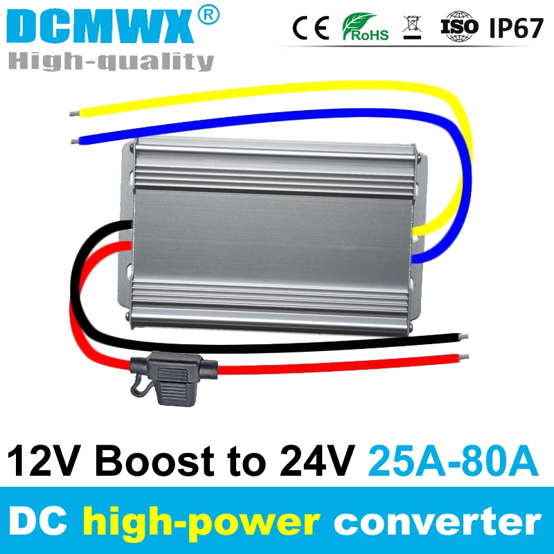 DCMWX автомобильный регулятор напряжения 12 В до 24 В, повышающий преобразователь постоянного тока в постоянный, трансформатор постоянного тока высокой мощности 20A25A30A45A50A80A
DCMWX автомобильный регулятор напряжения 12 В до 24 В, повышающий преобразователь постоянного тока в постоянный, трансформатор постоянного тока высокой мощности 20A25A30A45A50A80A