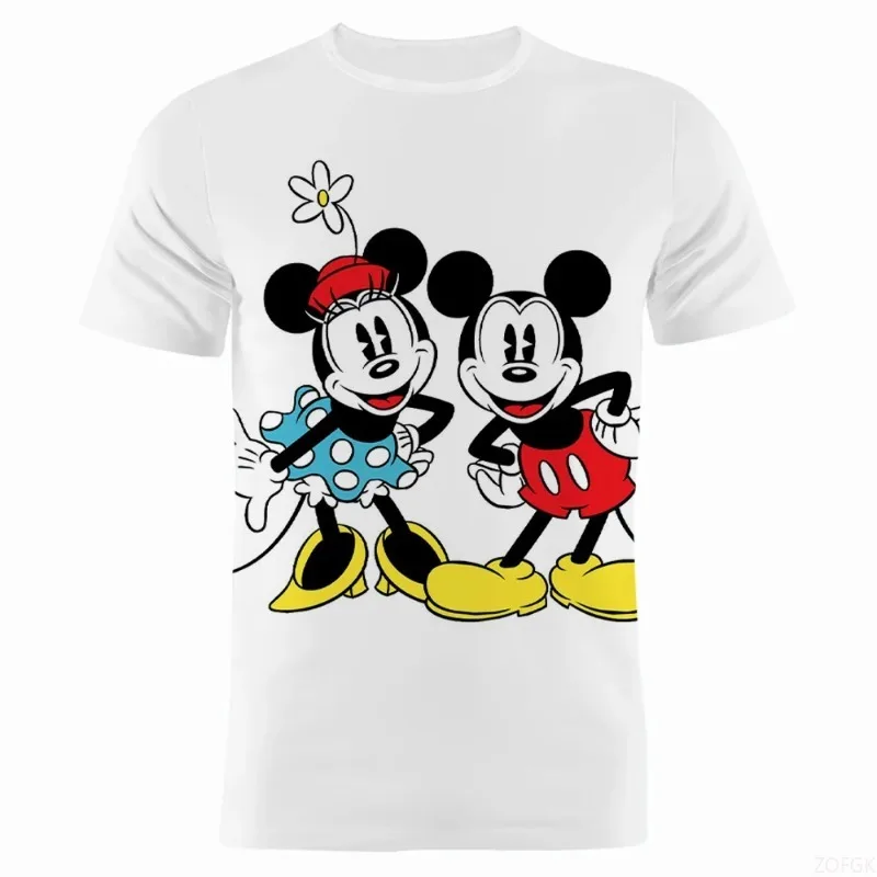 Summer Simple and Fashionable Cartoon Mickey Mouse Printed Loose Casual Round Neck Men's and Women's Short Sleeves
Summer Simple and Fashionable Cartoon Mickey Mouse Printed Loose Casual Round Neck Men's and Women's Short Sleeves