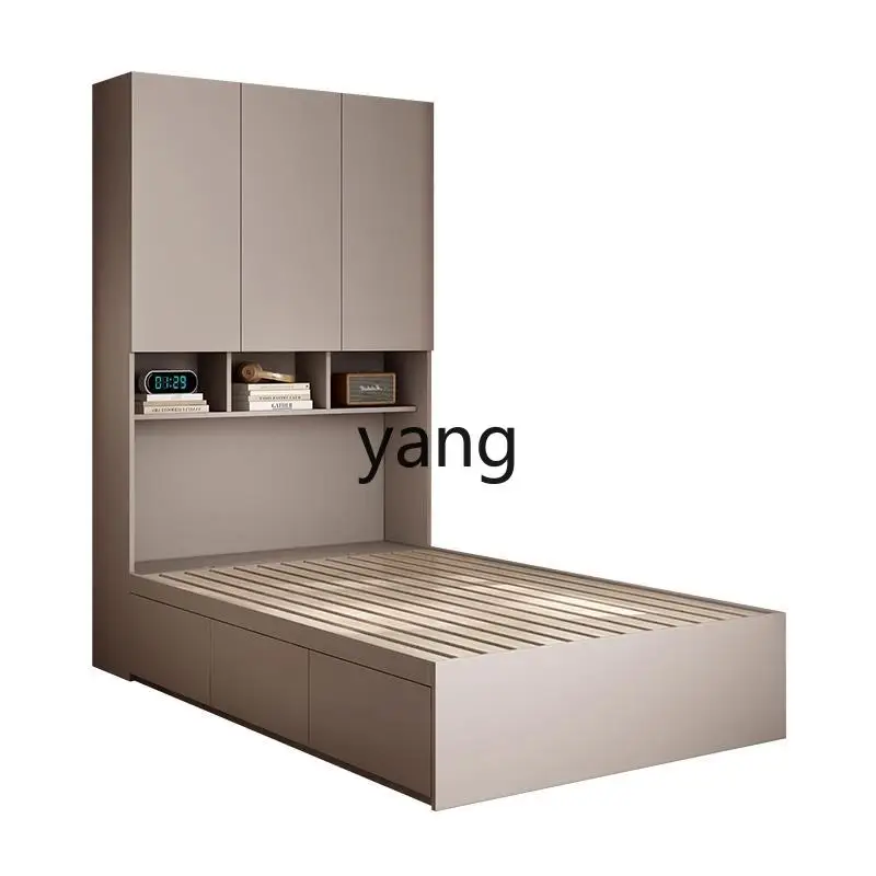 YHM bed cabinet integrated modern simple multi-functional storage bed solid wood
YHM bed cabinet integrated modern simple multi-functional storage bed solid wood