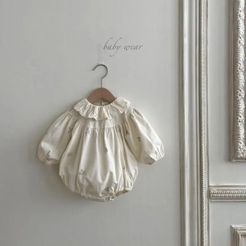 2026 Spring New Baby Long Sleeve Bodysuit Cotton Infant Girls Ruffle Collar Embroidery Jumpsuit Toddler Princess Clothes 0-24M
2026 Spring New Baby Long Sleeve Bodysuit Cotton Infant Girls Ruffle Collar Embroidery Jumpsuit Toddler Princess Clothes 0-24M