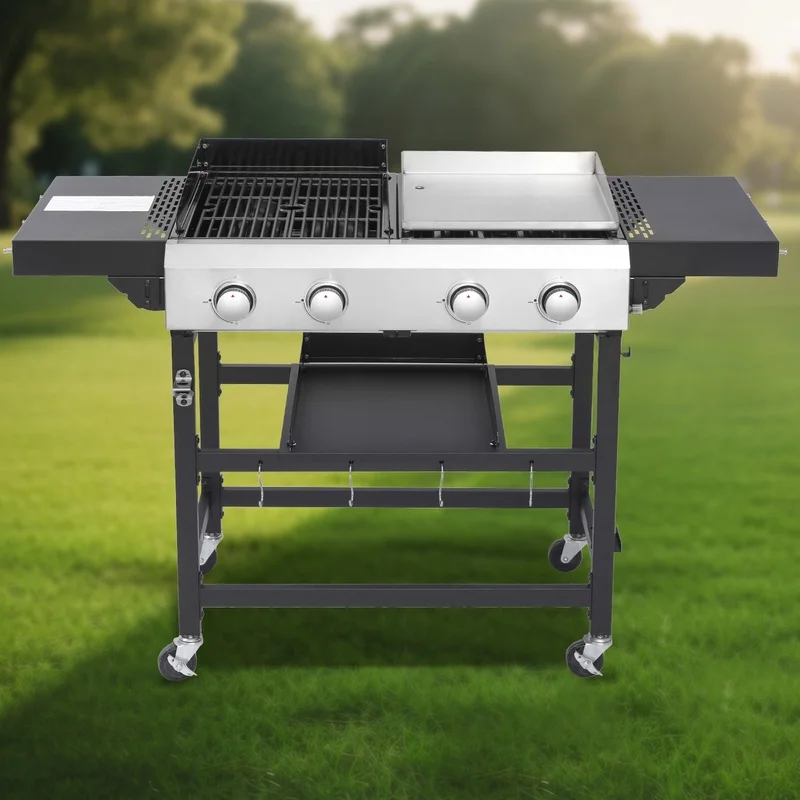 2+2 Gas Grill Portable Outdoor Cooking Grilling Kit
2+2 Gas Grill Portable Outdoor Cooking Grilling Kit