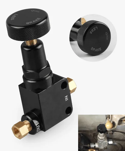 Automobile modified hydraulic brake proportional valve, racing drift brake handbrake distribution valve 3/16
Automobile modified hydraulic brake proportional valve, racing drift brake handbrake distribution valve 3/16