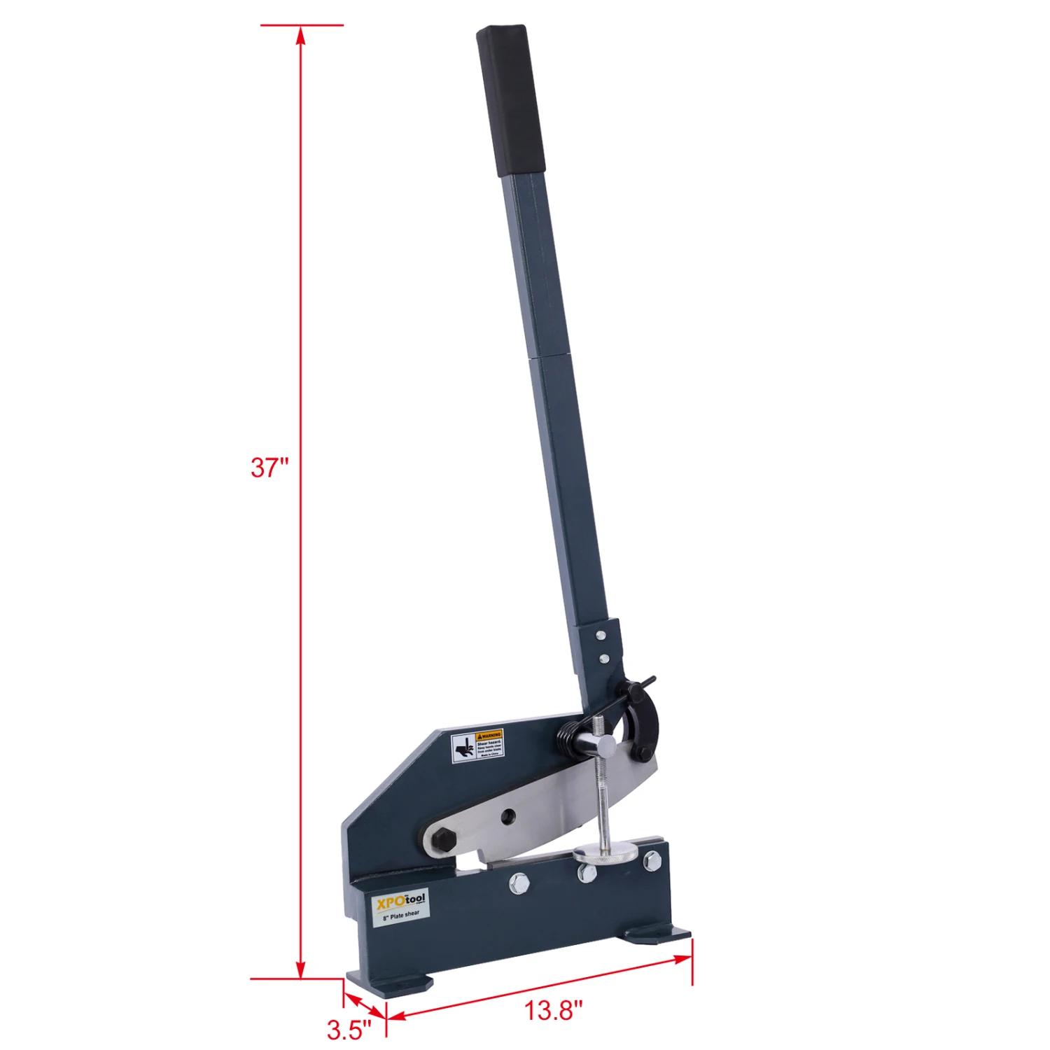 Industrial 8-Inch Sheet Metal Plate Shear - High Precision Manual Hand Shear
Industrial 8-Inch Sheet Metal Plate Shear - High Precision Manual Hand Shear