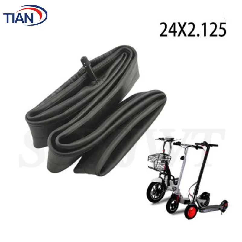 24x2.125 2.35 Butyl Inner Tube for Mountain Bike E-bike Youth Bicycle 20x1.95 24x2.125 Tire
24x2.125 2.35 Butyl Inner Tube for Mountain Bike E-bike Youth Bicycle 20x1.95 24x2.125 Tire