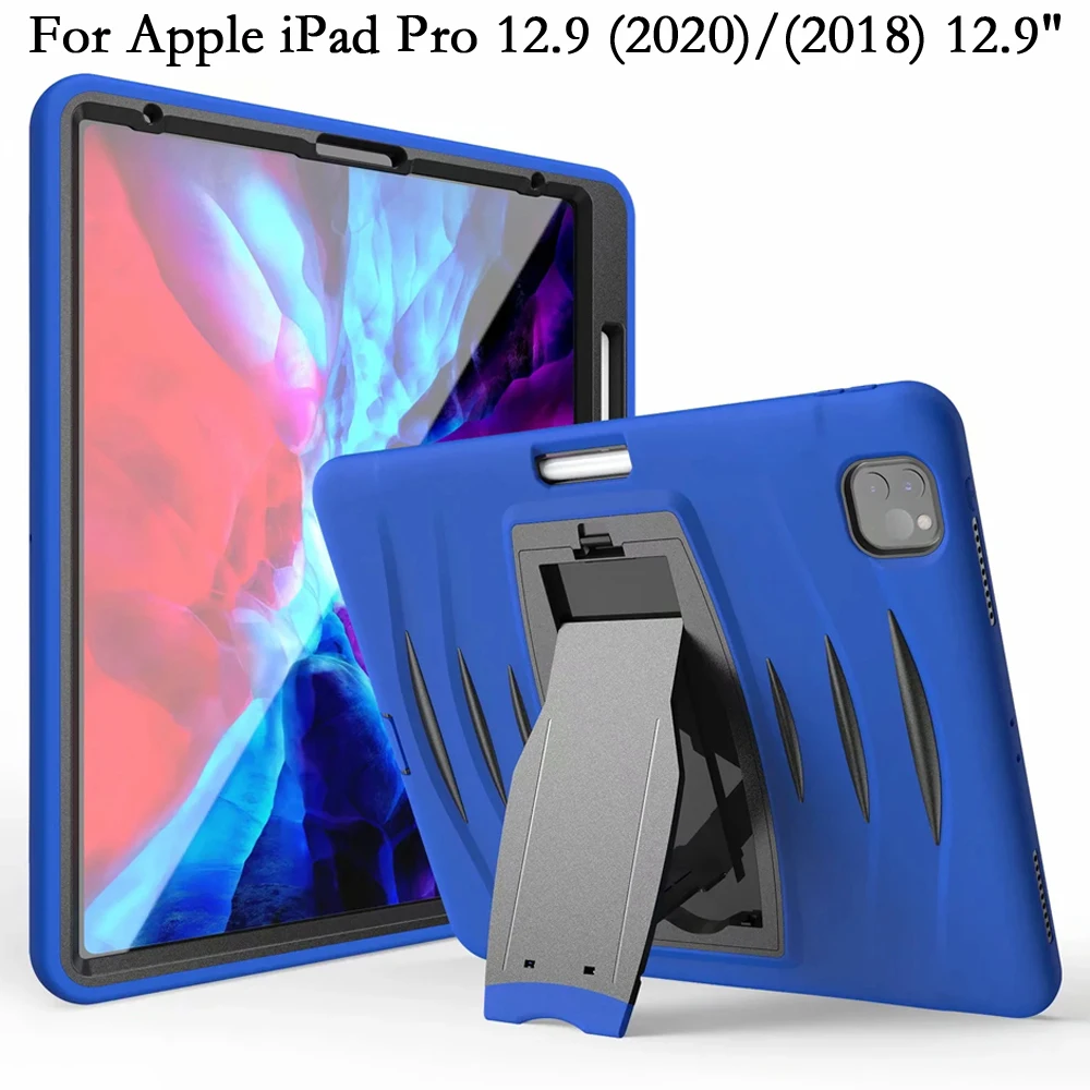 Чехол для iPad Pro 12 9 iPad Pro 12,9 Pro 12 2018 2020, чехол, жесткий противоударный силиконовый чехол-подставка, чехол для планшетного ПК, корпус из ТПУ
Чехол для iPad Pro 12 9 iPad Pro 12,9 Pro 12 2018 2020, чехол, жесткий противоударный силиконовый чехол-подставка, чехол для планшетного ПК, корпус из ТПУ