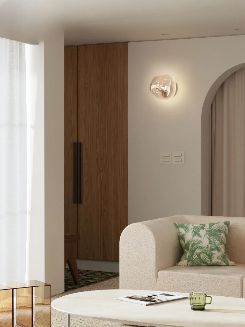 Korean simple glass wall lamp living room bedroom background wall lamp dining room aisle entrance electroplated wall lamp
Korean simple glass wall lamp living room bedroom background wall lamp dining room aisle entrance electroplated wall lamp
