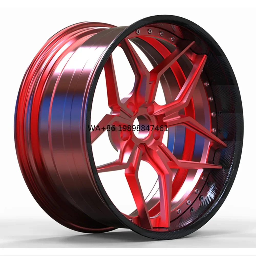 20 22 24 Inch Lightweight Rims Custome 2 Piece Forged Wheels Brushed Red Bronze Deep Concave Alloy Rims
20 22 24 Inch Lightweight Rims Custome 2 Piece Forged Wheels Brushed Red Bronze Deep Concave Alloy Rims